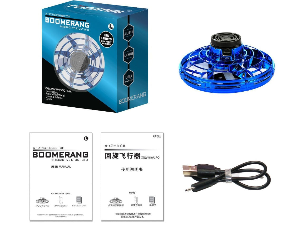 LED Spinner UFO Drone - Stress Relief & Sensory Toy