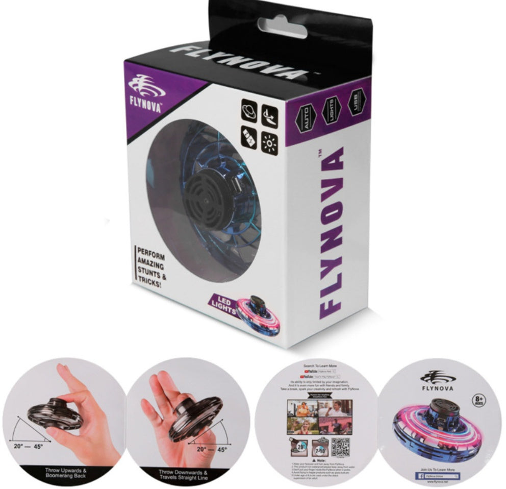 LED Spinner UFO Drone - Stress Relief & Sensory Toy
