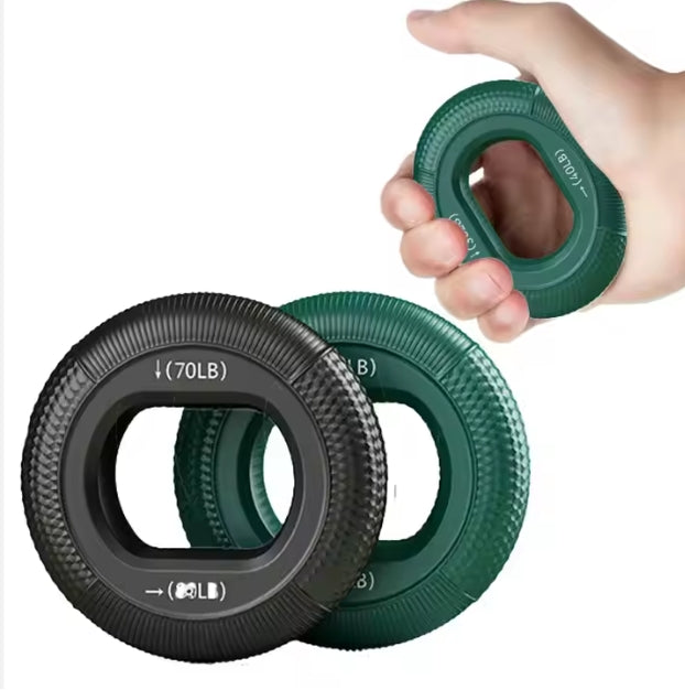 Silicone Exercise Hand Ring Grips 30-80lbs