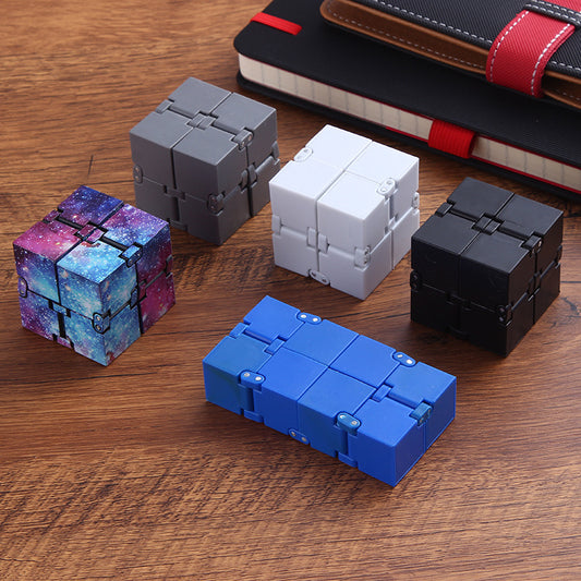 Infinity Cube Fidget Toy - Premium Stress Relief & Sensory Tool