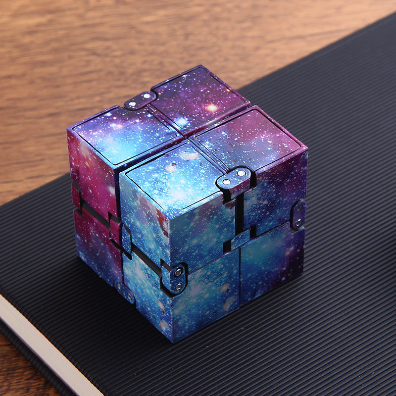 Infinity Cube Fidget Toy - Premium Stress Relief & Sensory Tool