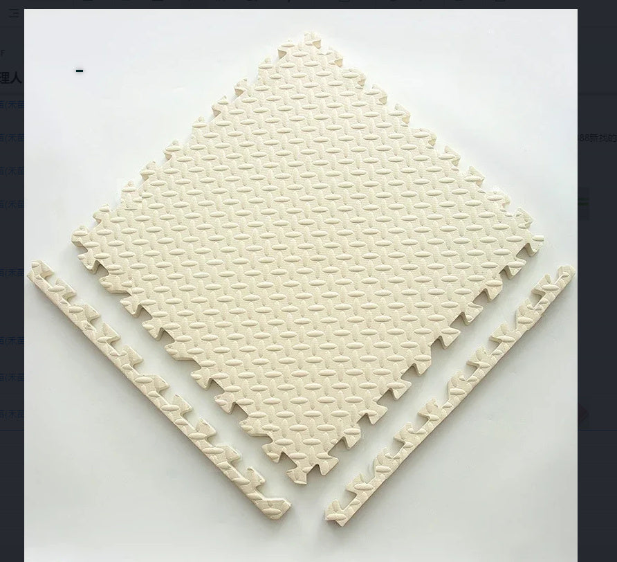 EVA Gym & Educational Play Flooring - Soft Interlocking Floor Mats for Kids